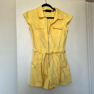 MinkPink yellow romper!
